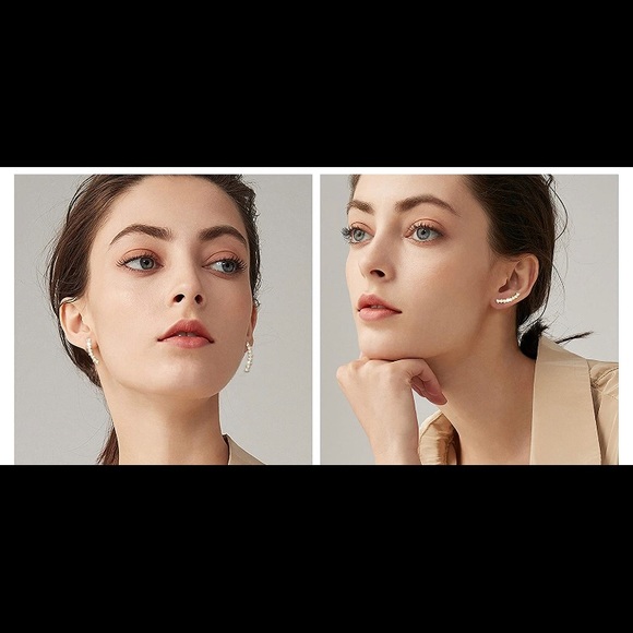 🌹Beautiful 🌹Crystal Climber Earrings 
NWT🏷 - Picture 4 of 12